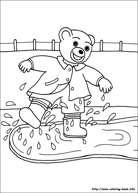 Little Brown Bear coloring picture